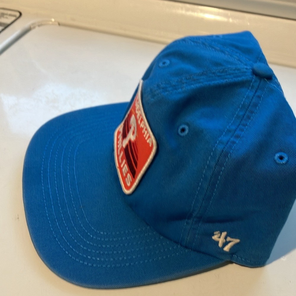 Philadelphia Phillies Blue baseball cap hat - Picture 2 of 5